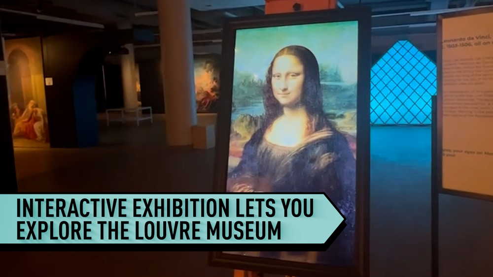 Explore the Louvre Museum at this new interactive exhibition