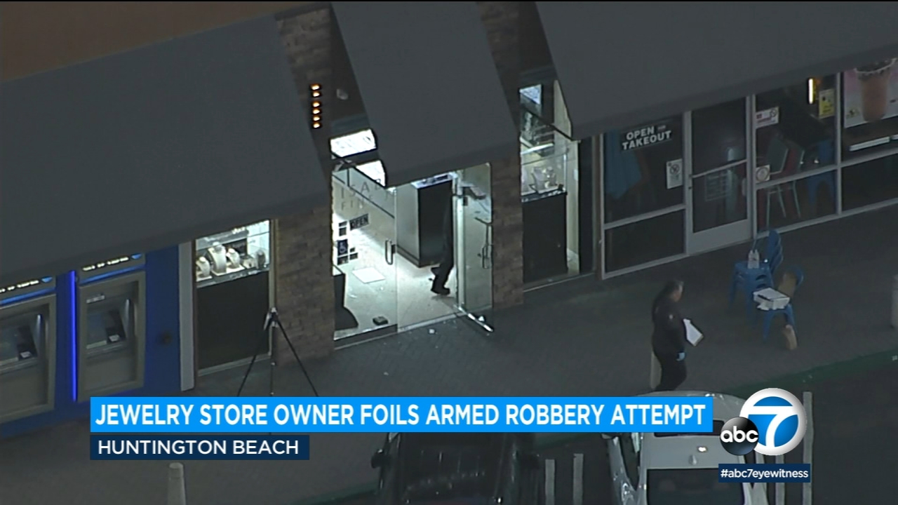 OC jewelry store owner shoots at intruders who tried to rob him