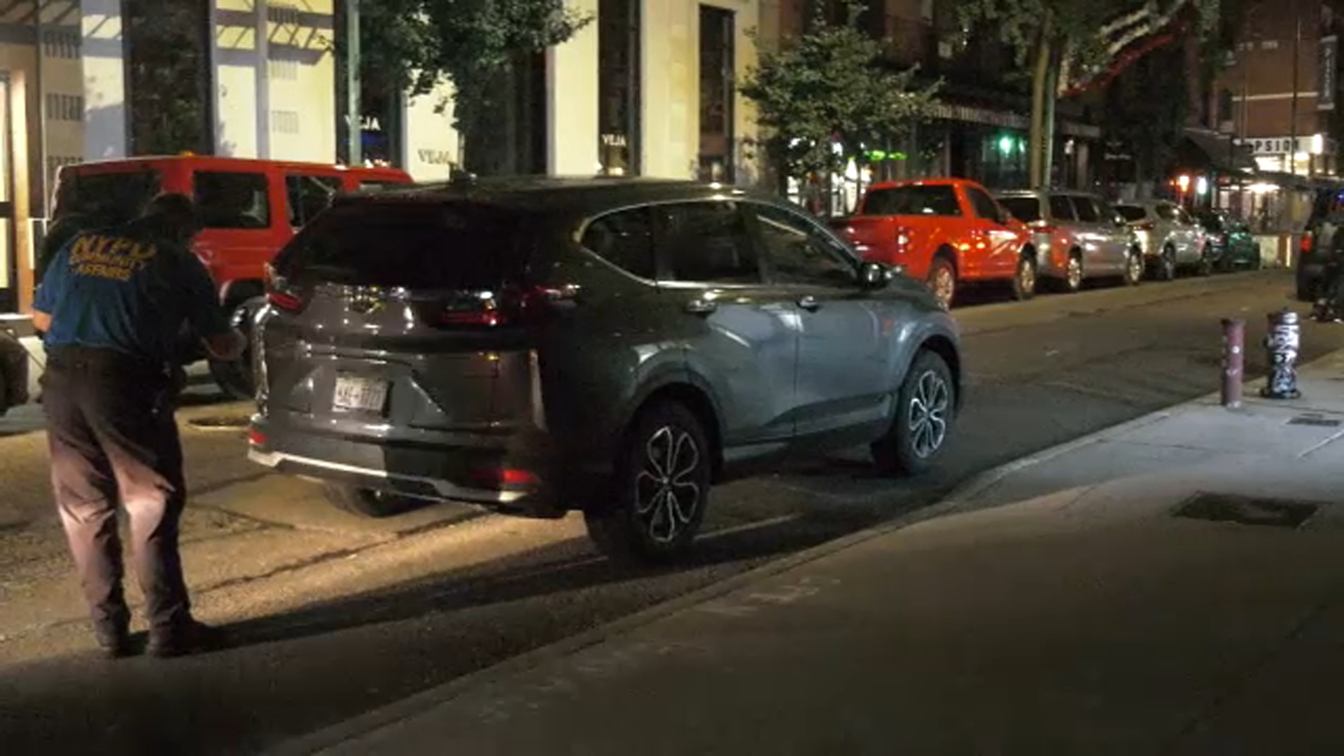Woman shot in neck after bullet hits car on NYC bridge