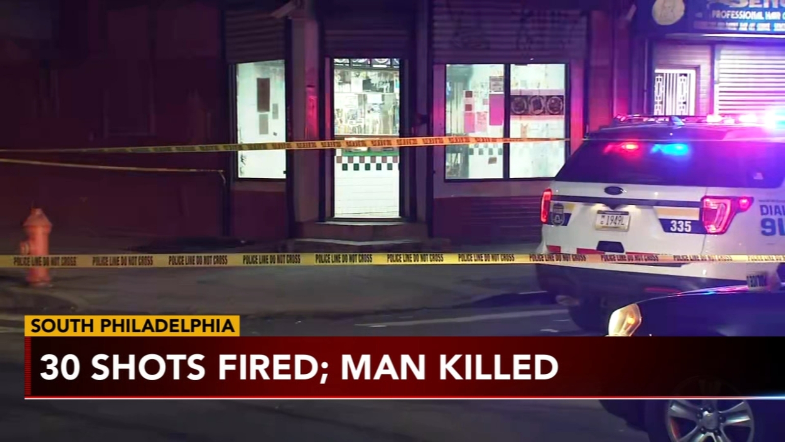 South Philadelphia homicide: Man killed after 30 shots fired - 6abc ...