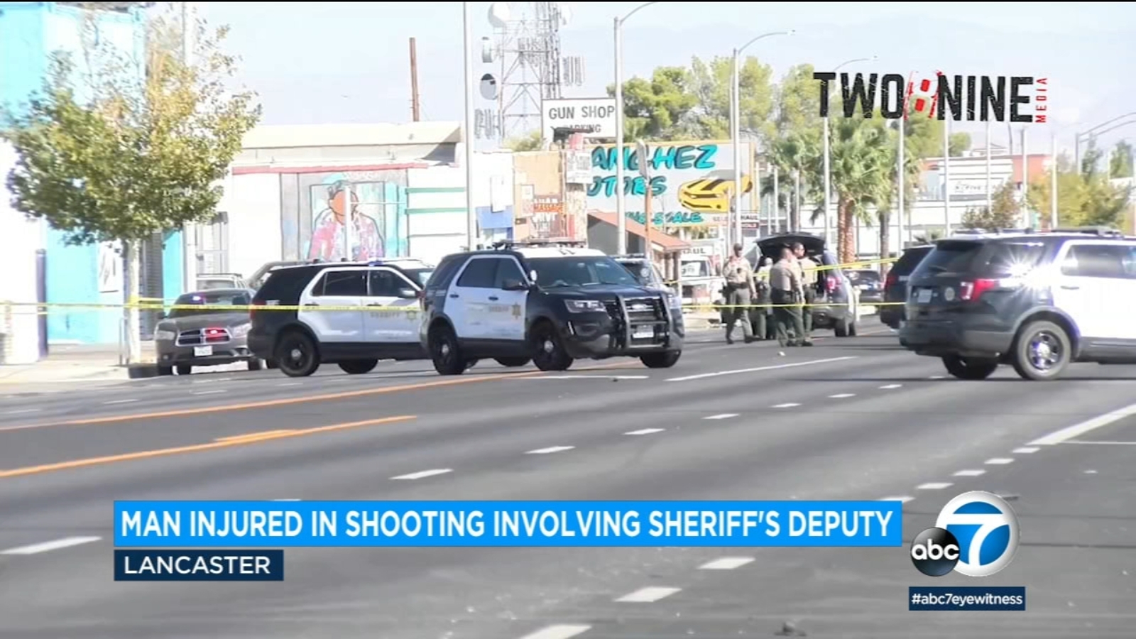 Robbery suspect shot while deputies were trying to detain him in ...