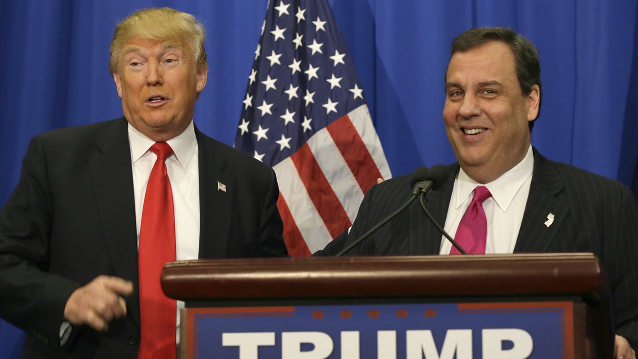 NJ Gov. Chris Christie endorses Donald Trump for president