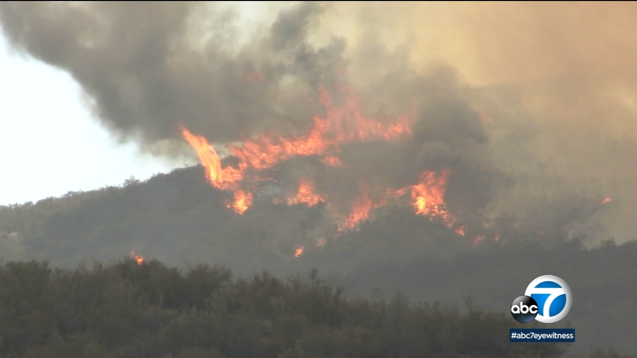 Fairview Fire in Hemet grows to 4,000 acres