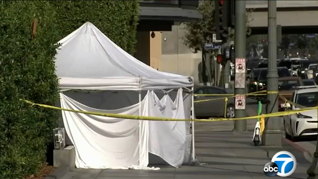 Man shot to death outside of JW Marriott hotel in DTLA