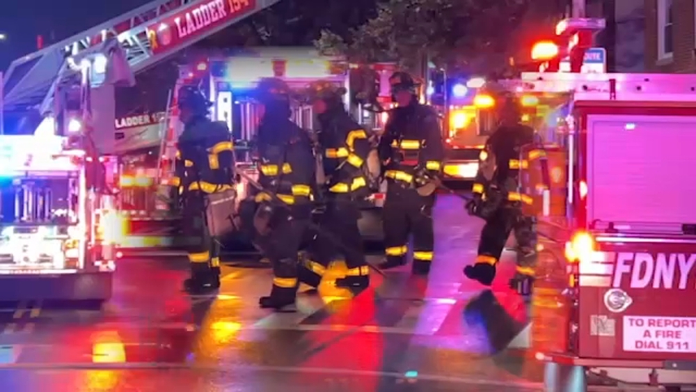 Several people hurt in Queens apartment building fire