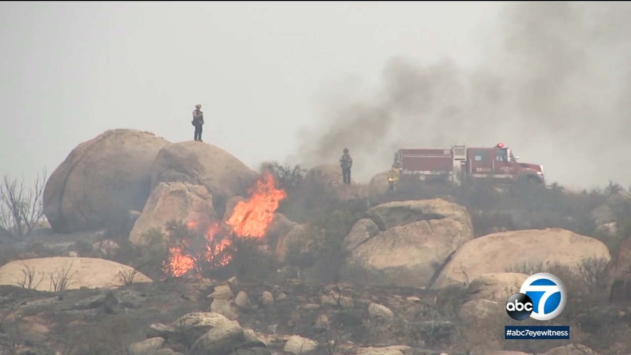 New evacuations ordered as Fairview Fire near Hemet grows