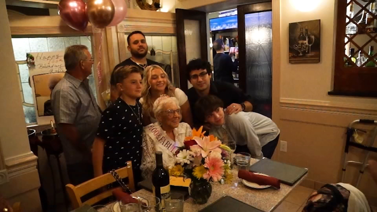Multiple generations gather to celebrate woman's 100th birthday