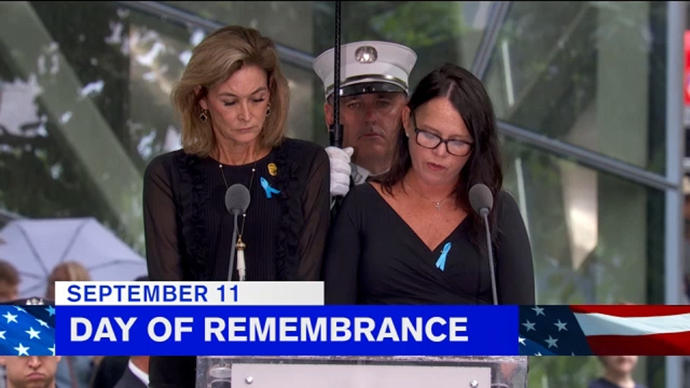 9/11 reading of the names: Me through O