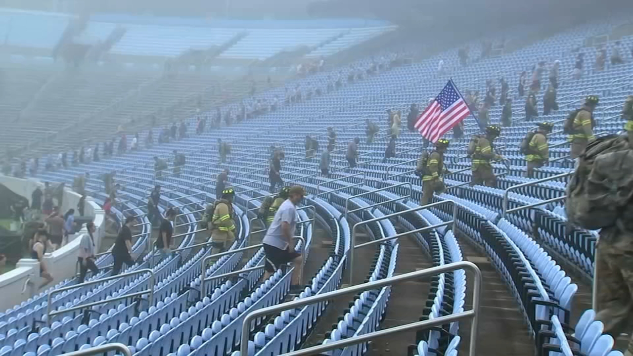 9/11 annual memorial climb attracts many to Kenan Stadium