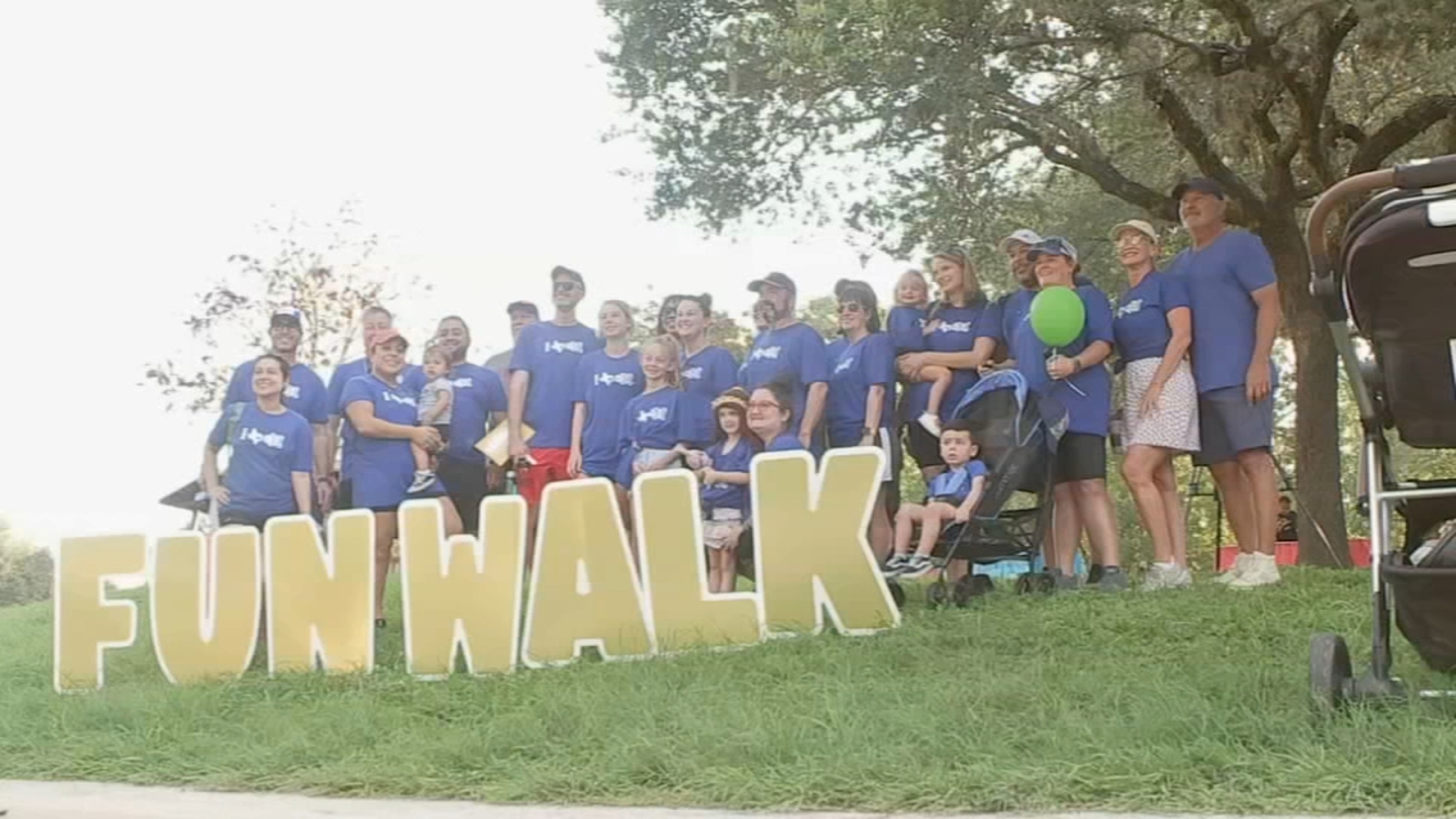 2022 Candlelighters Houston Fun Walk ABC13 walked to help fight