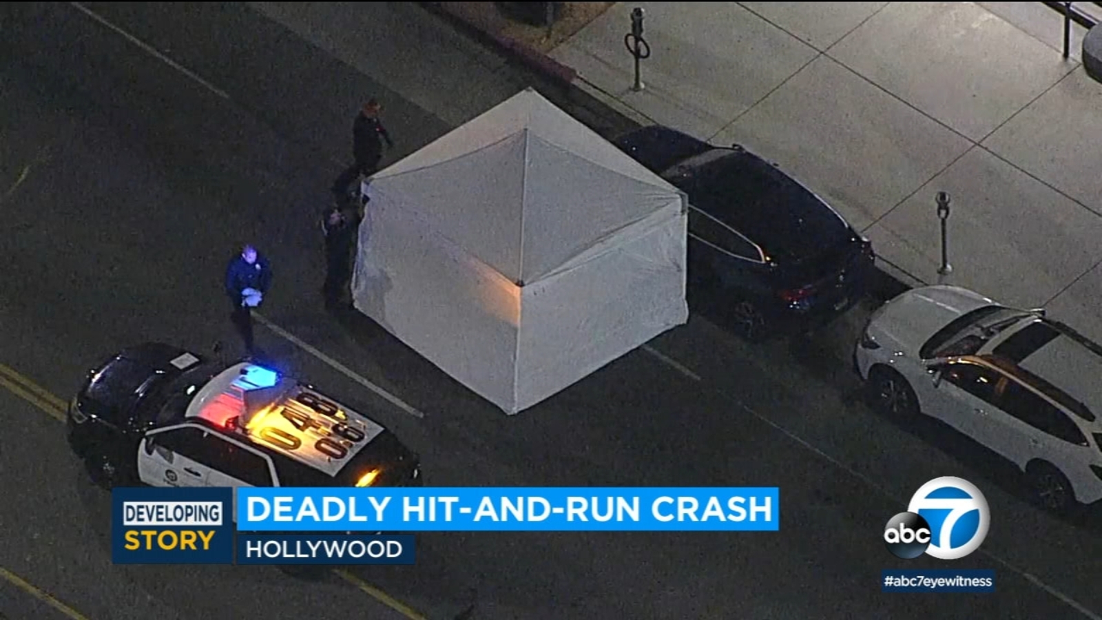Hollywood: Man killed in hit-and-run crash near Sunset Boulevard ...