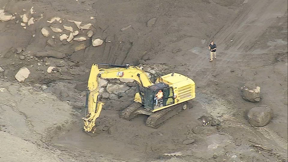 Crews in Yucaipa area work to clear out debris after massive mud flows