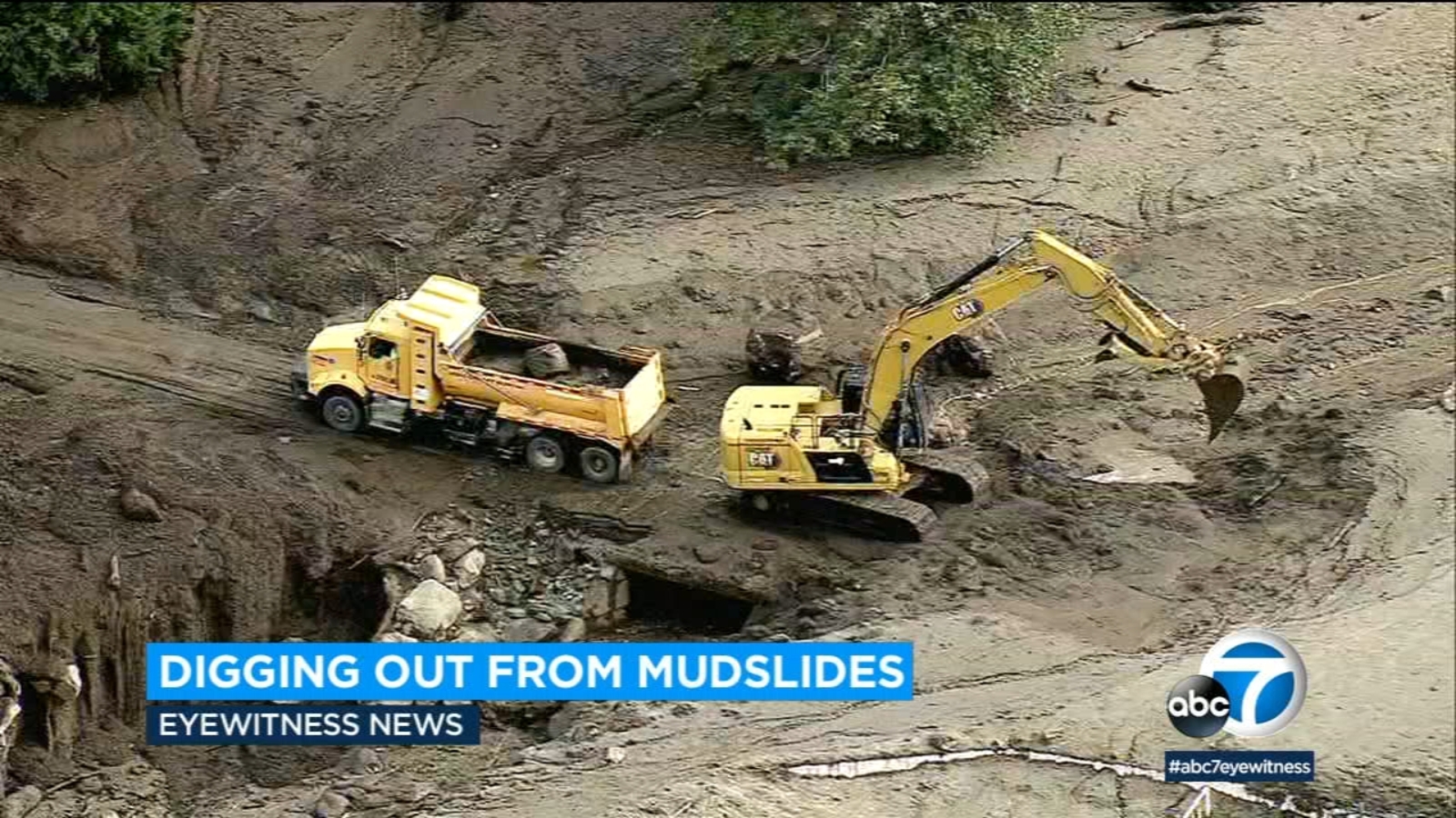 SoCal mud flows Homes and businesses destroyed after massive mud flows