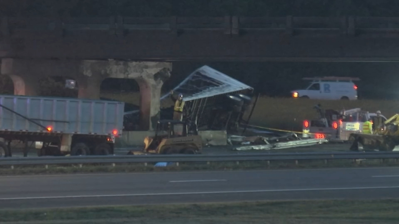 Driver killed in fiery chicken truck crash on I-85 in Orange Co ...