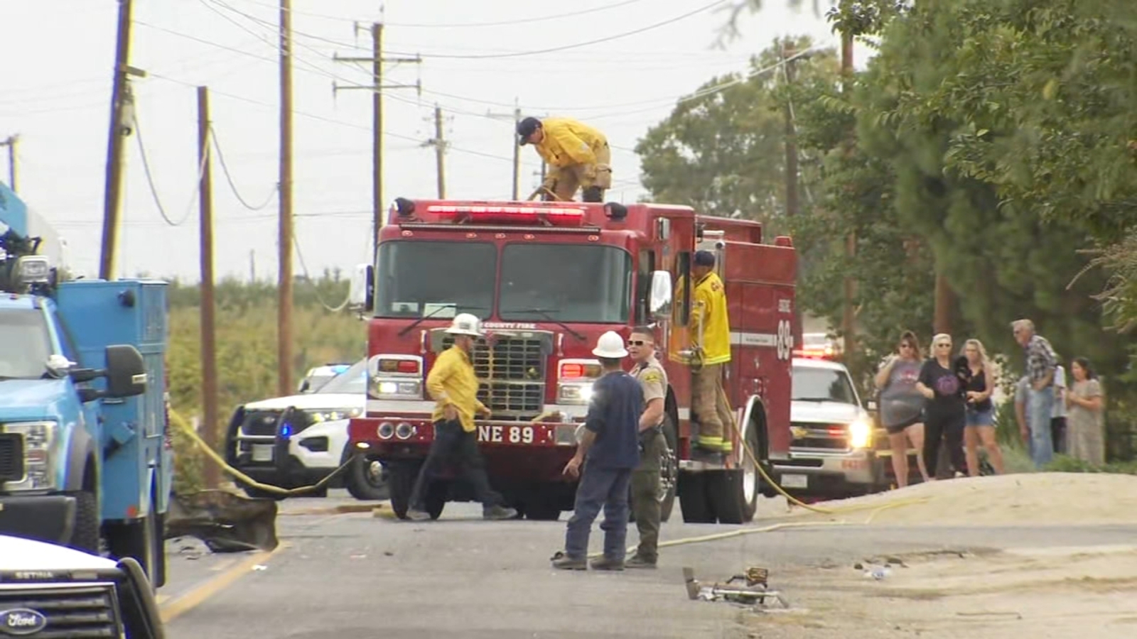 Driver runs stop sign in Fresno County, killed in crash, along with two