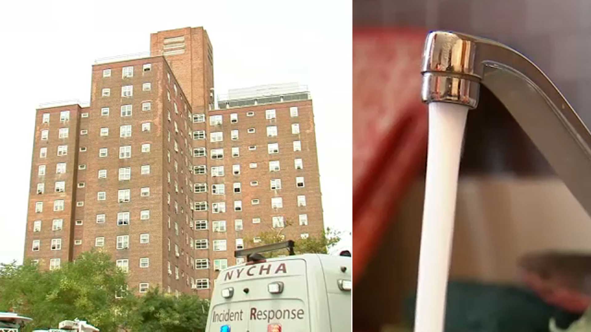 City wants answers after tainted water scare at NYCHA complex