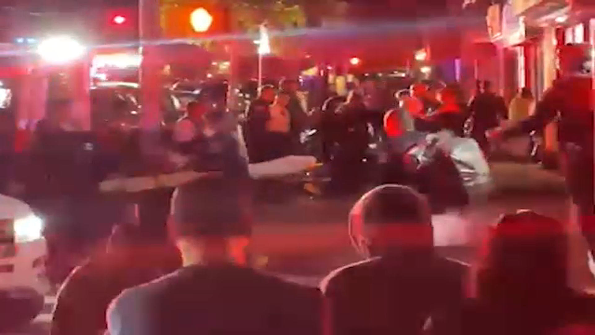 Three officers suffer minor injuries while making arrest in Brooklyn