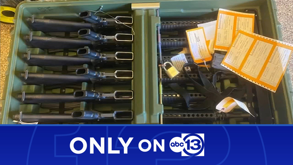 Only on 13: Couple stunned to receive guns in government surplus order