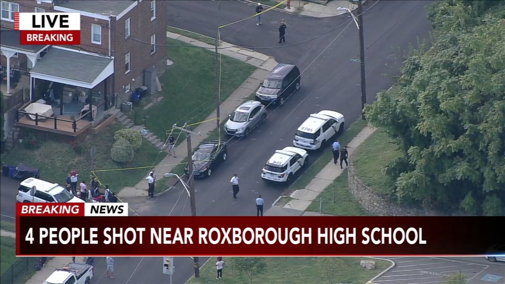 4 people shot near Roxborough High School