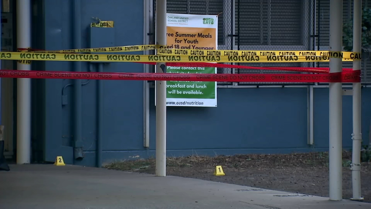Parent describes security guard shot at Oakland school campus