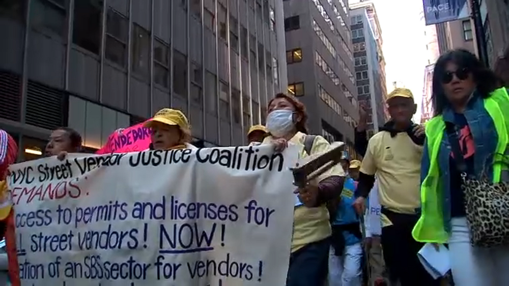 Street vendors march to demand dignity, more protections in NYC