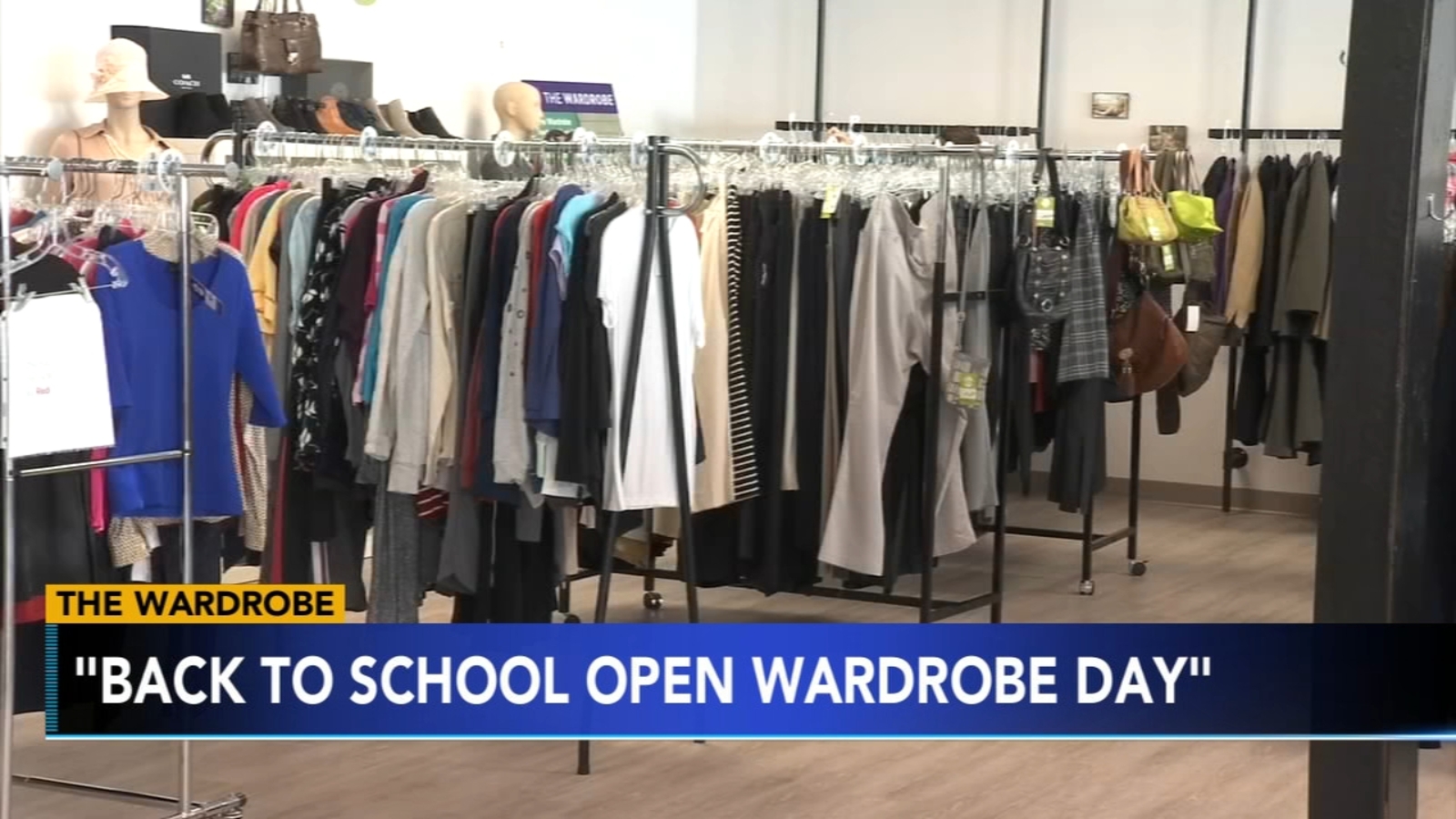 Students and teachers receive free clothing at 'The Wardrobe' 6abc