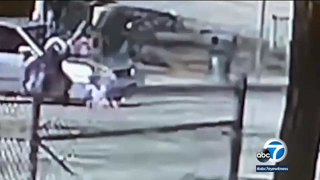 City of Industry: Woman, child struck while crossing street