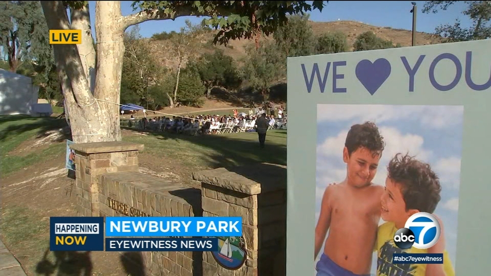 Ceremony marks anniversary of young boys killed in Westlake Village