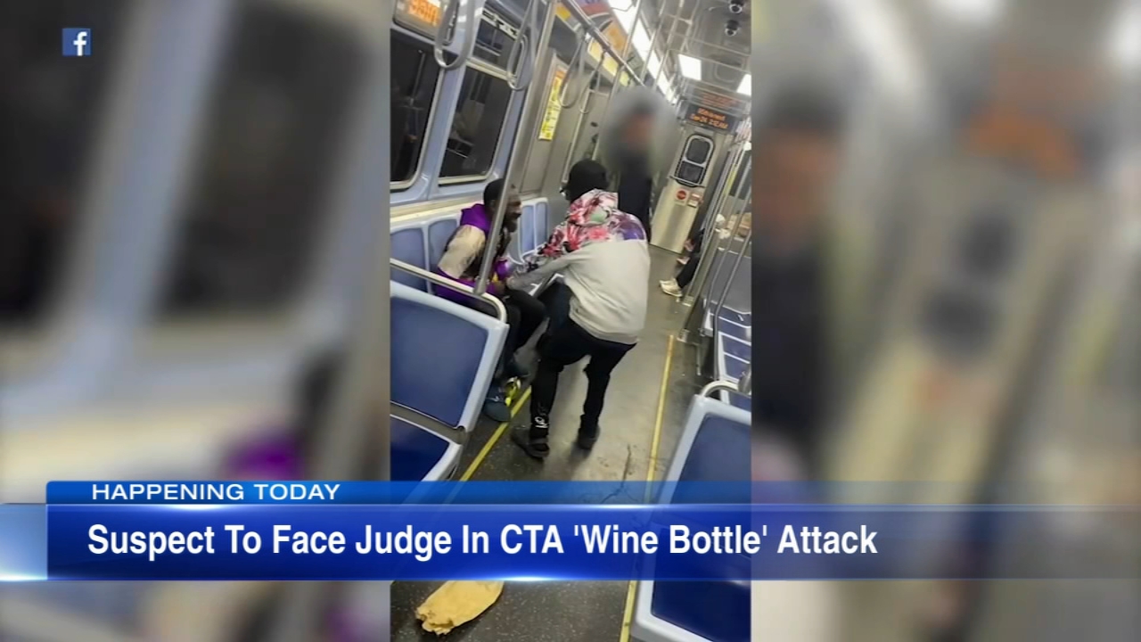 Man charged in in wine bottle attack, robbery on CTA Red Line train due in court