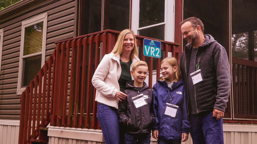Children affected by cancer enjoy weekend of camping with family