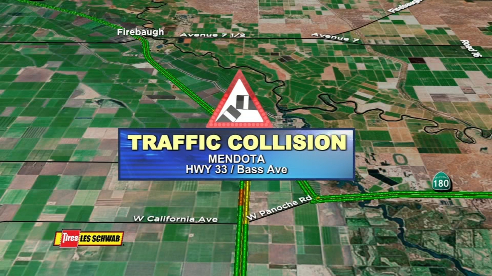 Suspected drunk driver drifts across Highway 33, kills 1 in headon