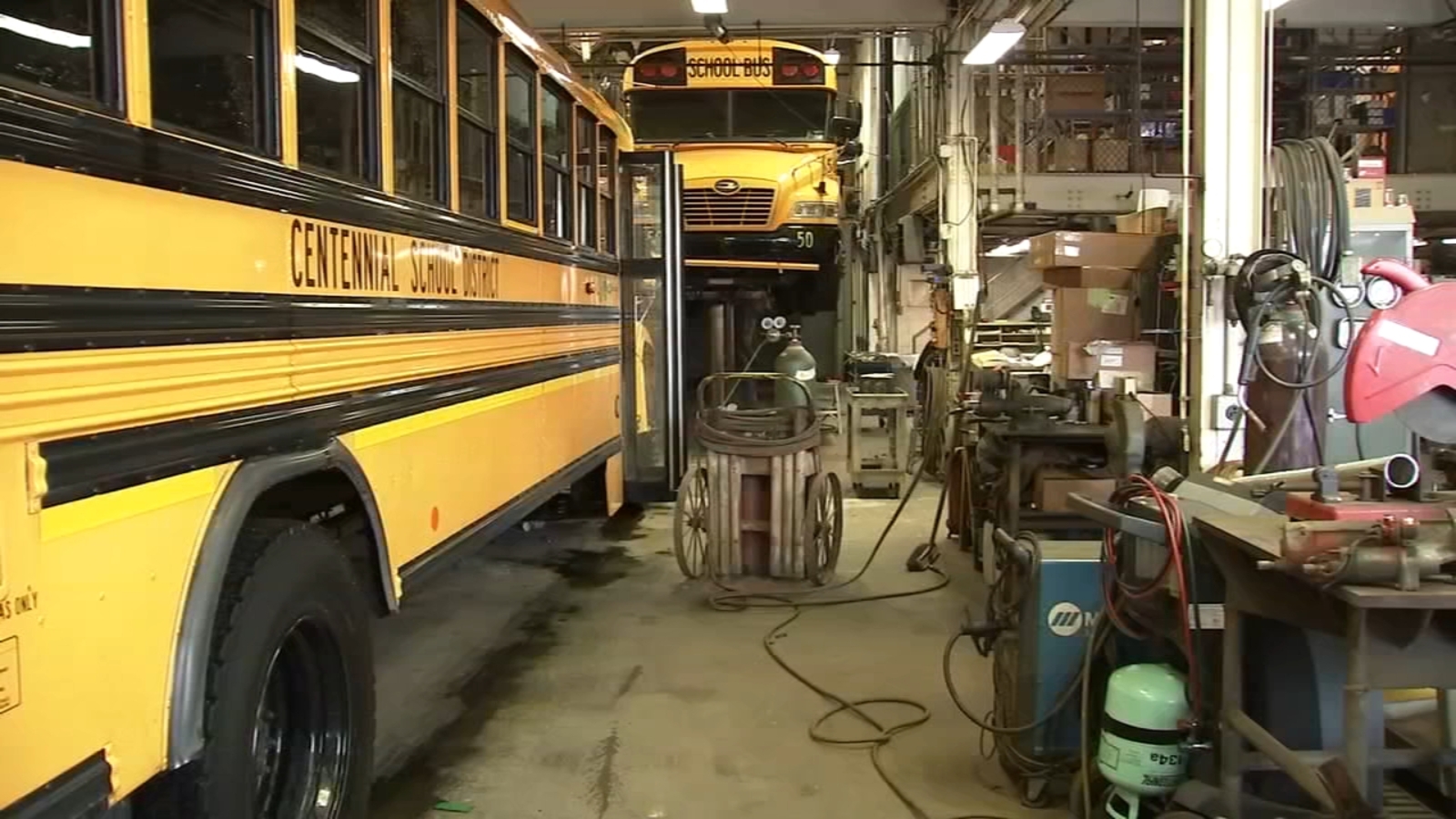 Catalytic converters stolen from 5 school buses from The Centennial