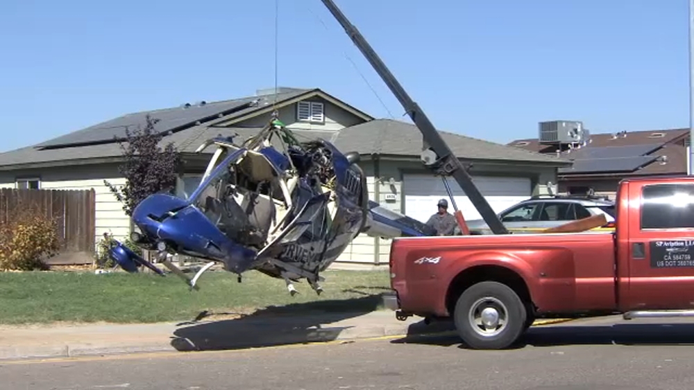 Helicopter that crashed in Fresno lost tail rotor control: NTSB