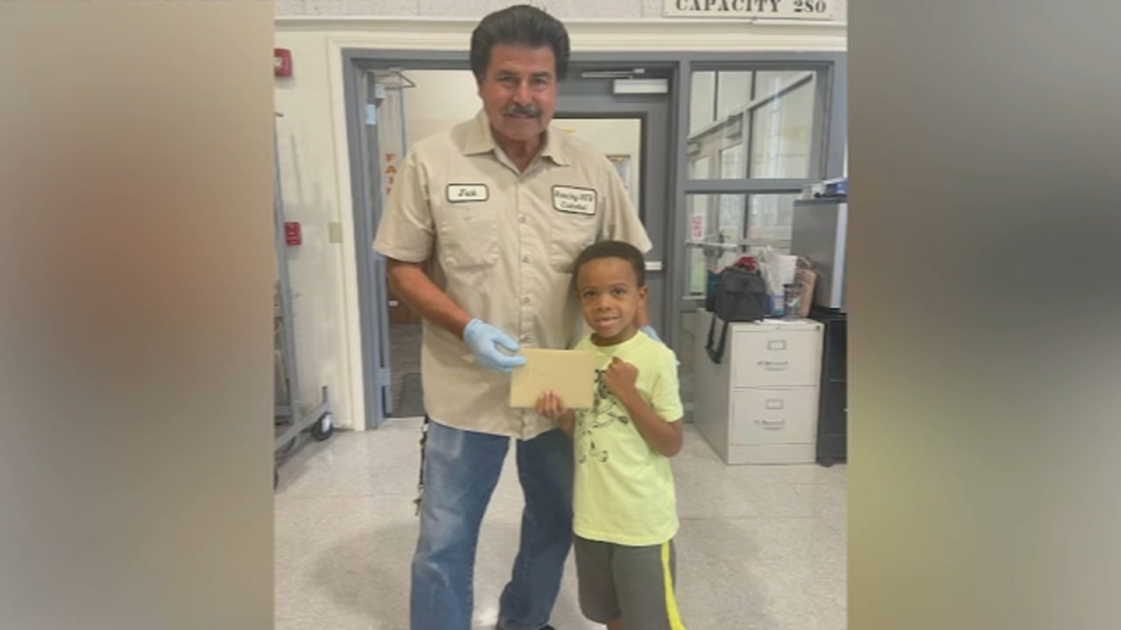 Banning school custodian hailed a hero for quick thinking actions that