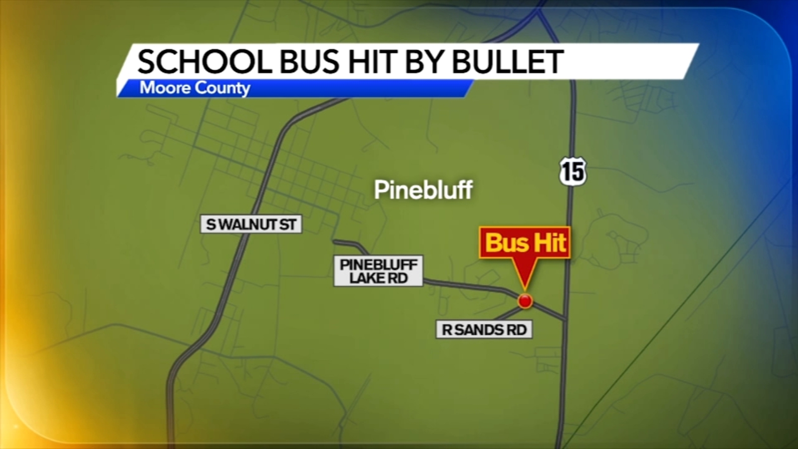 Pinecrest High School bus hit by bullet while students onboard, Moore