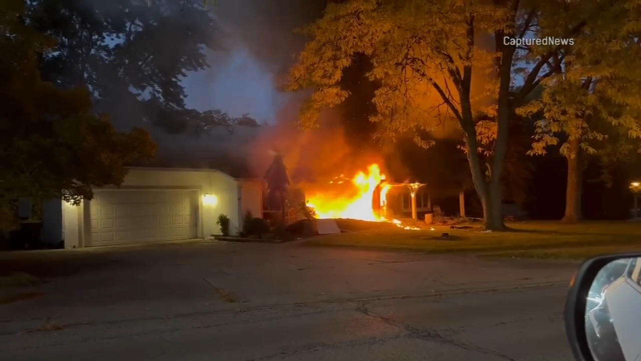 Libertyville house fire caused by possible explosion
