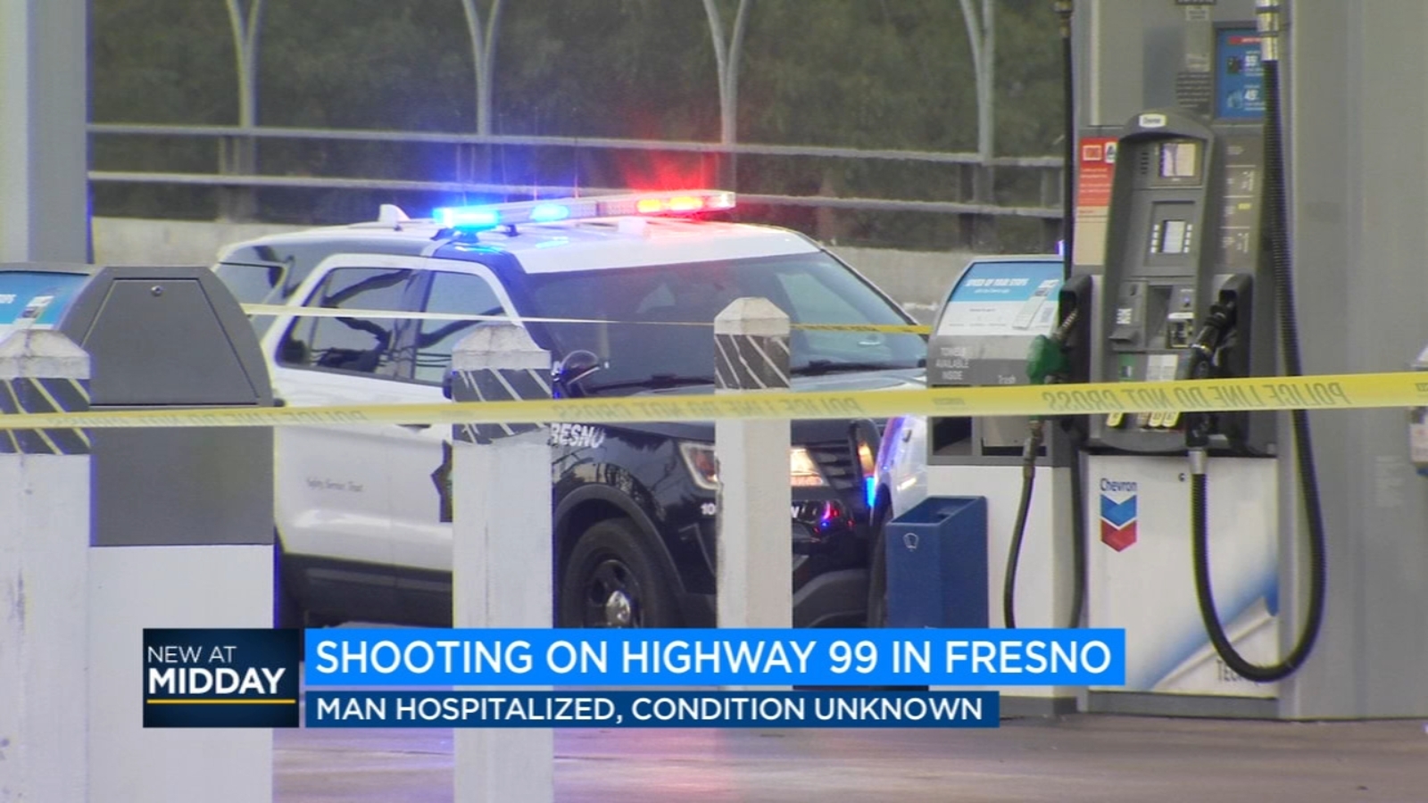 Shooting investigation closes northbound Highway 99 Fresno Street off ...