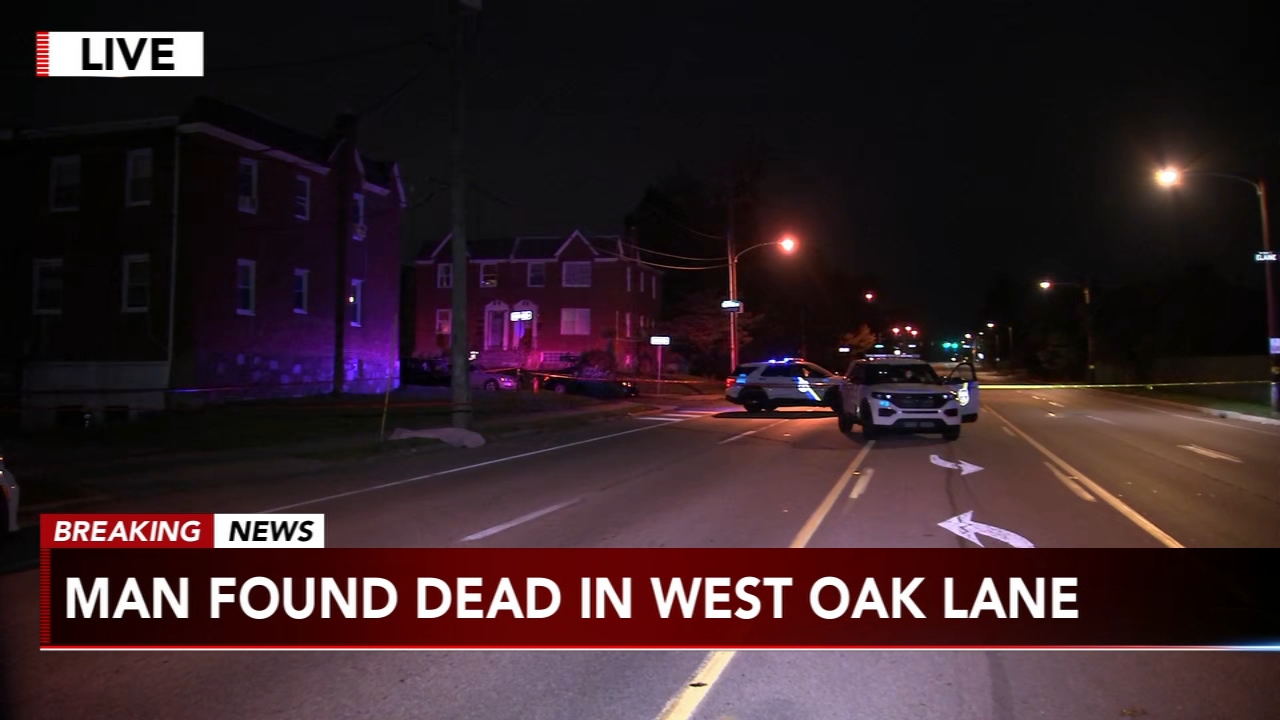 Man found shot to death on West Oak Lane street