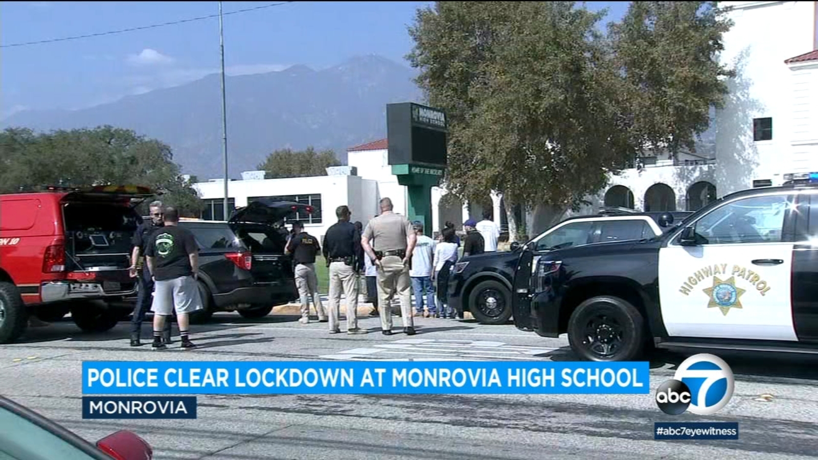 Monrovia school locked down after shooter threat that may have been ...