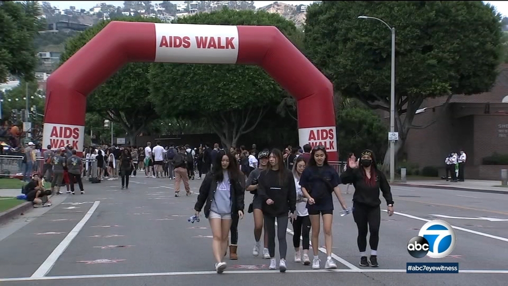 AIDS Walk Los Angeles takes to the streets of West Hollywood
