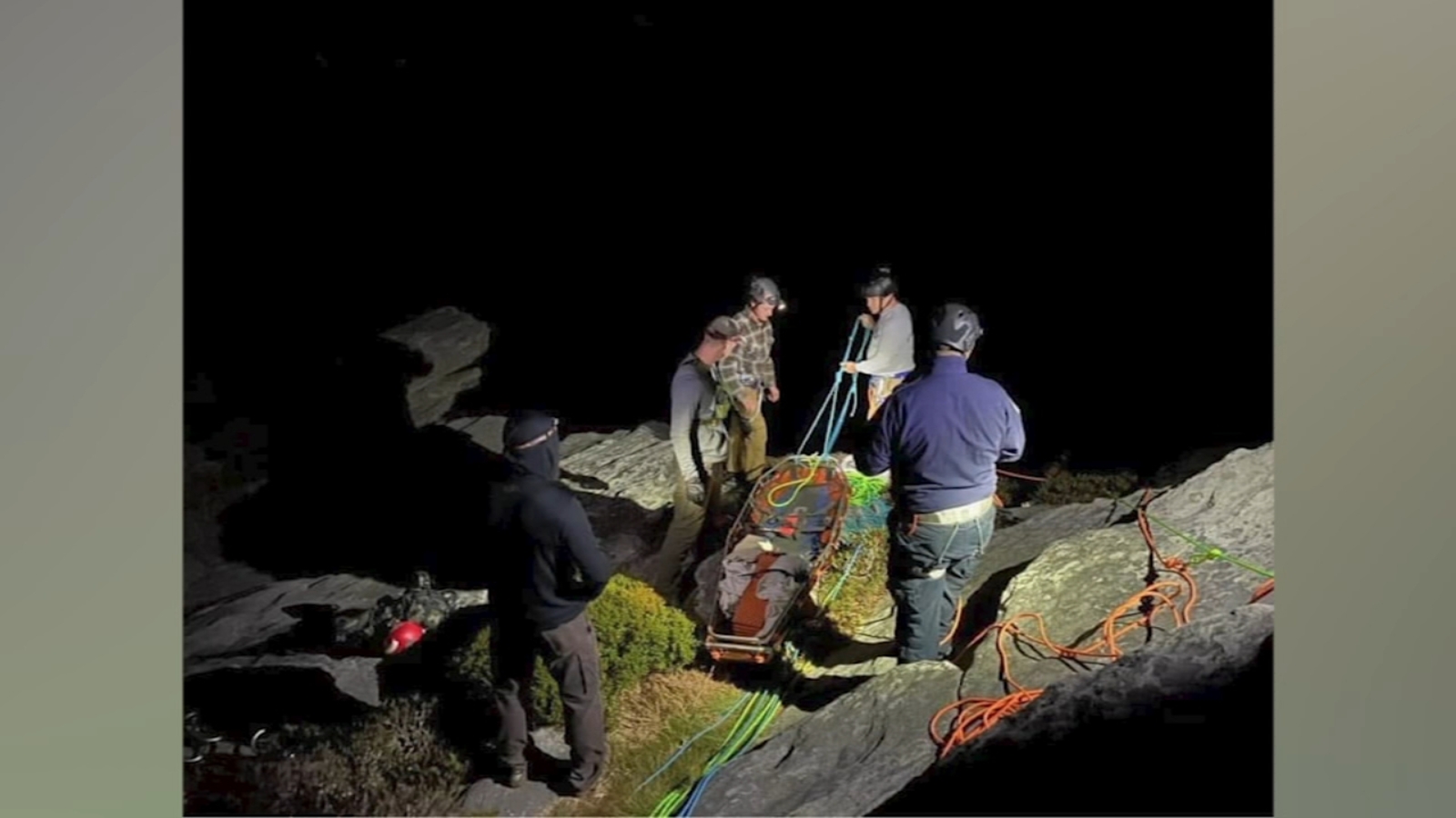 Crews rescue 18-year-old hiker who fell off mountain in North Carolina ...