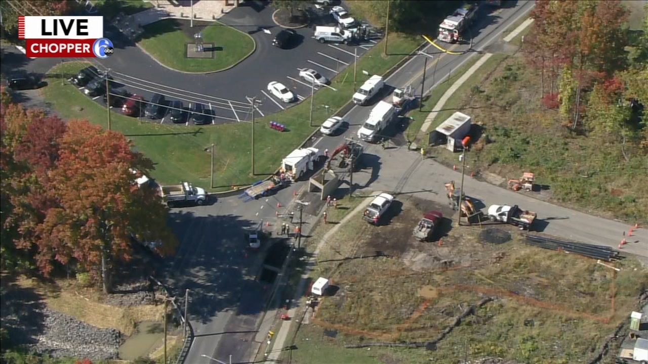 Crews respond to gas leak in Bensalem; residents asked to avoid area