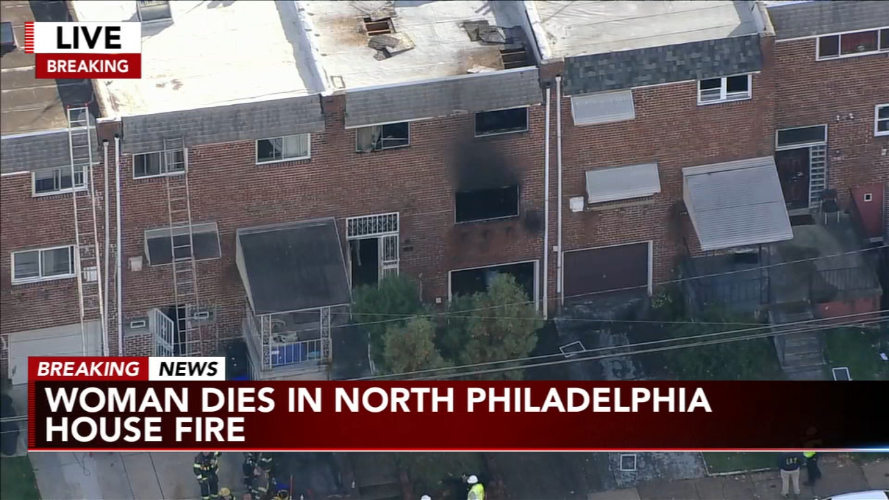 Woman dies in North Philadelphia house fire