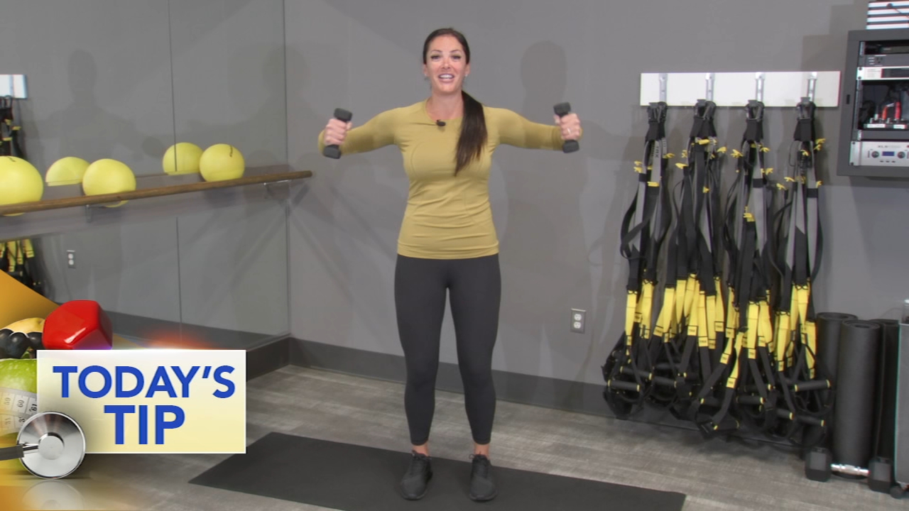 Squeeze and open arms - Today's Tip