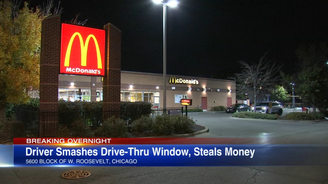Robber steals cash drawer from McDonald's drive thru on West Side: CPD