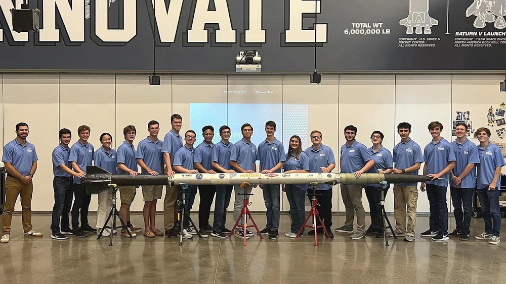 Rocket engineering teacher helps students soar to new heights
