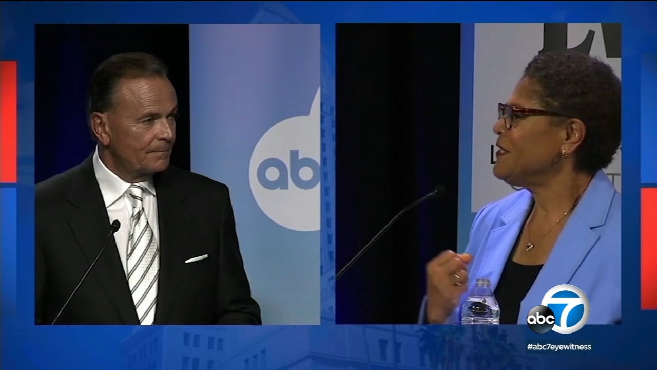 LA mayoral race: Bass, Caruso exchange barbs over USC scandals