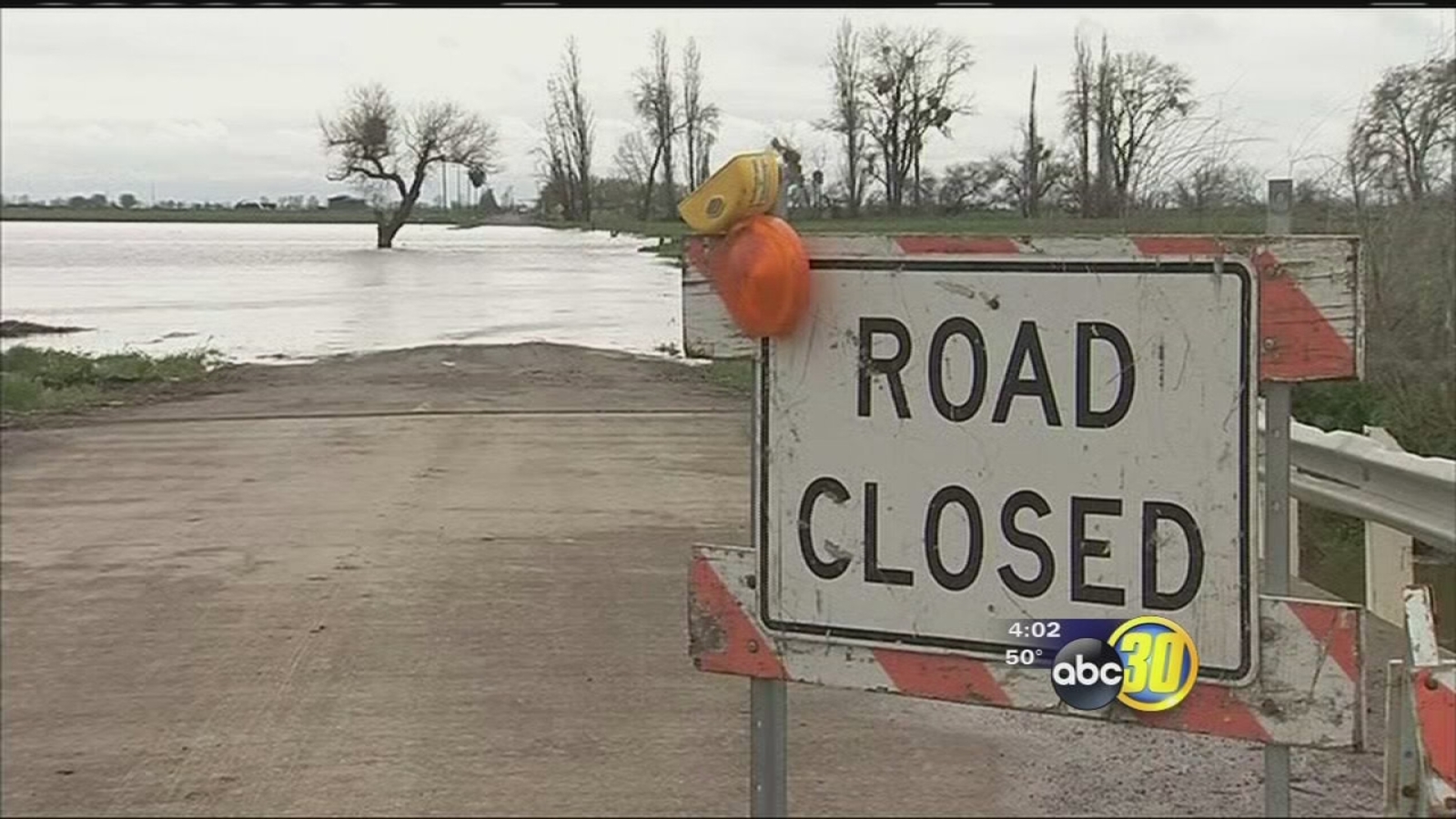 Roads closed due to flooding in the North Valley ABC30 Fresno