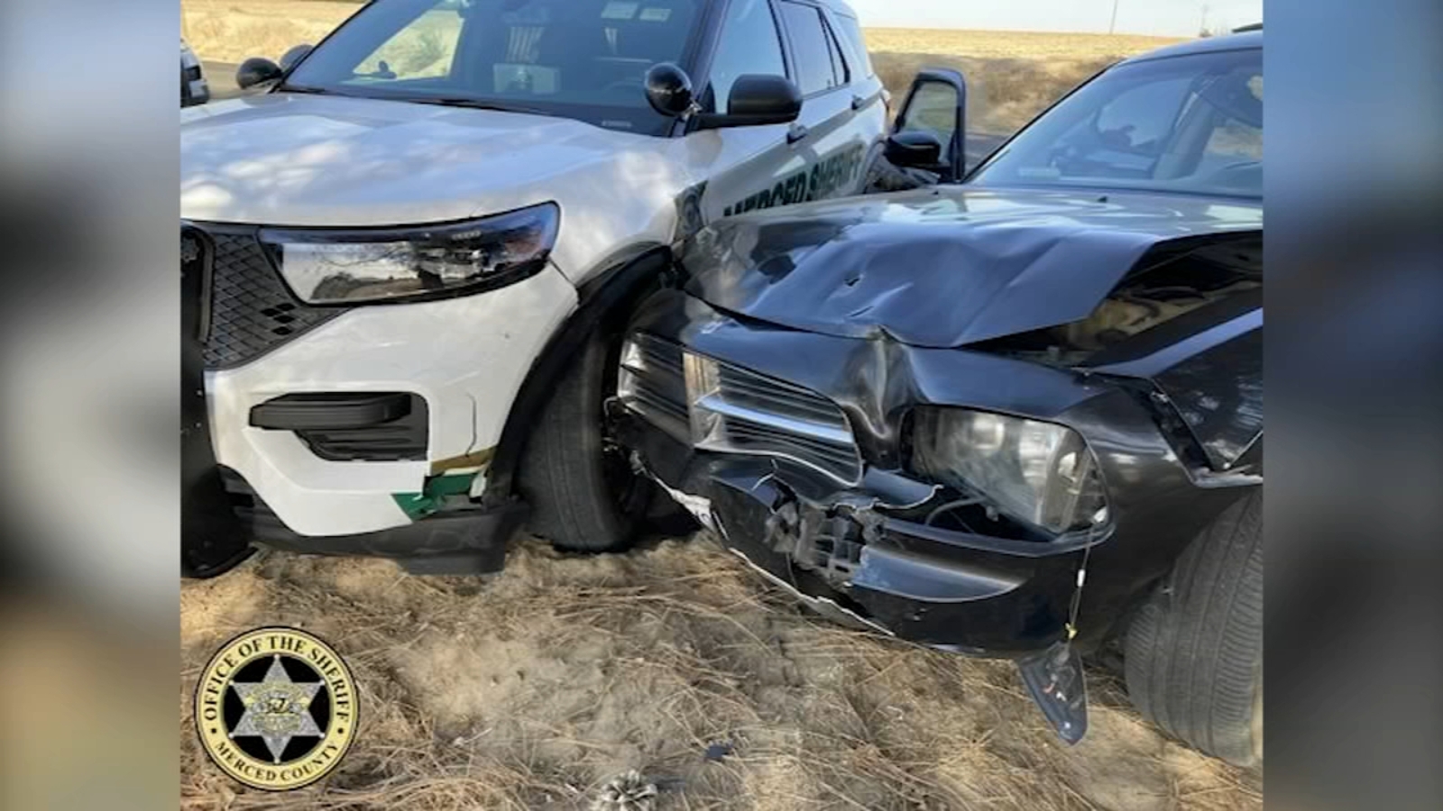 Suspect arrested at gunpoint after driving off with Merced County ...