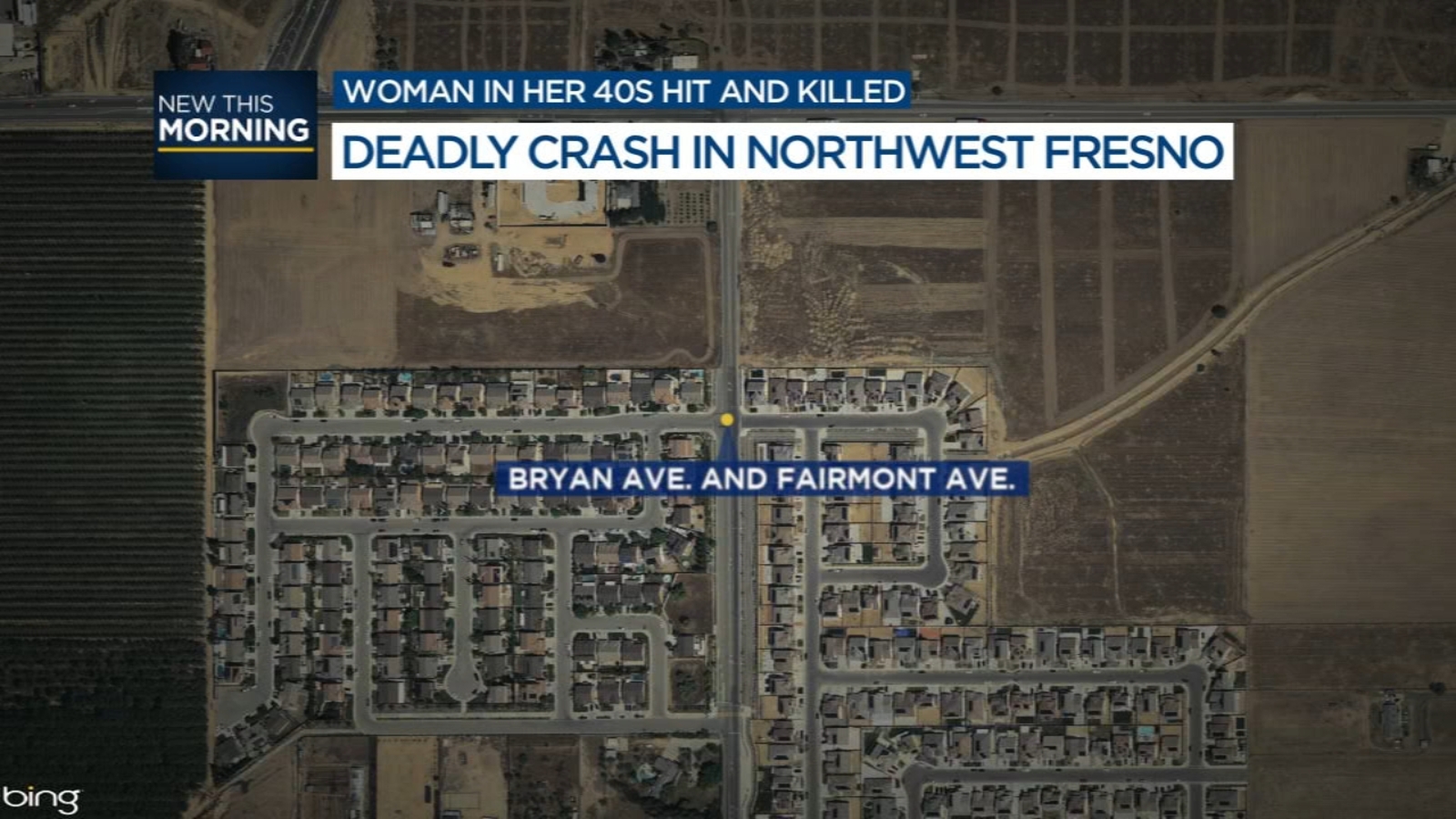 Woman dies after being hit by car in Northwest Fresno - ABC30 Fresno